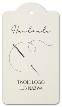 EKOLOGICZNE przywieszki etykiety metki produktowe HANDMADE zakończenie roku