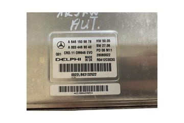 JEDNOTKA MOTORU ECU MERCEDES-BENZ E (W211) A0034469040 2.2L DIESEL 125KW