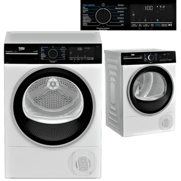 Suszarka Beko BT5T68247WPBB 8 kg 52,1cm Para Pompa Ciepła Steam Slim A+++