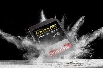 Карта памяти SD SanDisk EXTREME PRO 128 ГБ, 280 МБ/с.