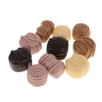 10 sztuk Emulational czekoladowe kaboszony płaskie