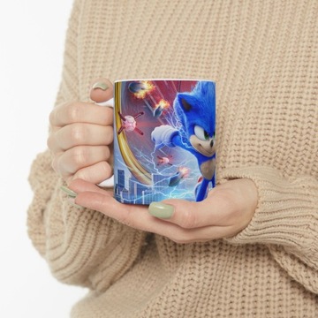 Sonic 3 кружка с любой надписью под названием Hedgehog Shadow