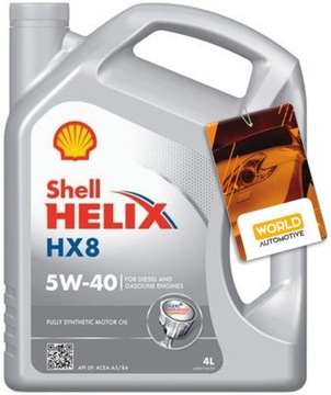 Shell Helix HX8 SP 5W-40 4L / 550070336 Produkcji 09/2024