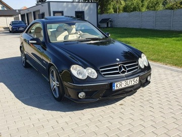 Mercedes CLK W209 Coupe C209 AMG 6.2 V8 (63 AMG) 481KM 2007 Mercedes CLK 63 AMG 6.3 AMG Rarytas Idealny Stan, zdjęcie 8