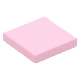 LEGO Płytka gładka 2x2 3068b różowa jasna - 4 szt.