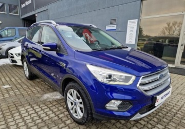 Ford Kuga II SUV Facelifting 1.5 EcoBoost 182KM 2017 Ford Kuga 1.5 EcoBoost 182 KM4X4AutomatTitaniumASO 1 wlasciciel PL Salon, zdjęcie 2