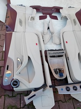 MERCEDES E CLASS W213 W238 салон Designo ОБИВКА дверей КОМПЛЕКТ ДЕКОРА