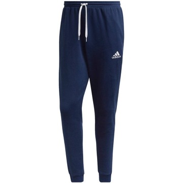 Spodnie Męskie Adidas Dresowe Granatowe Bawełna Entrada 22 Sweat Pants L