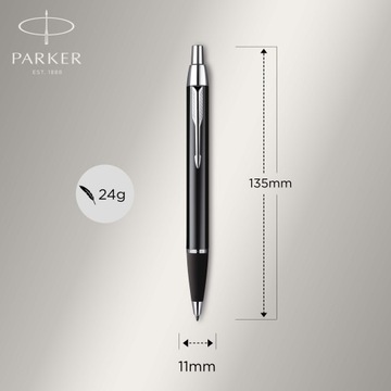 Ручка Parker IM BLACK CT + перьевая ручка
