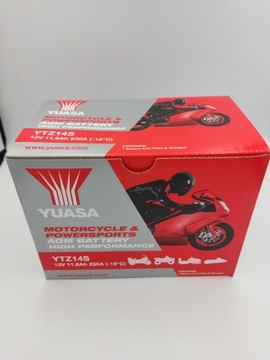 Аккумулятор Yuasa YTZ8V AGM 12В 7,4Ач 120А