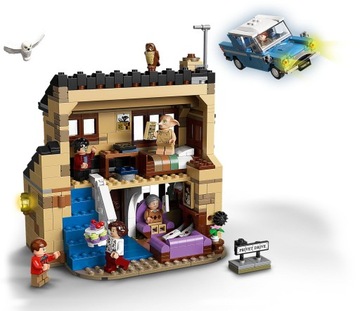 LEGO Harry Potter Latający Samochód Dom 6 Figurek