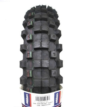 120/80-19 MITAS TERRA FORCE MX-MH MEDIUM/HARD 63M CZERWONY/ZIELONY PAS TYŁ