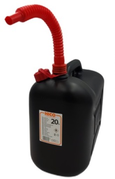 Канистра для топлива Карнистра с воронкой для бензина, масла 20 л ATEST SOLID POWERFUL