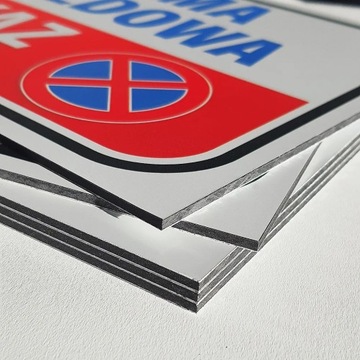 Знак запрета парковки, личное пространство 100 см.