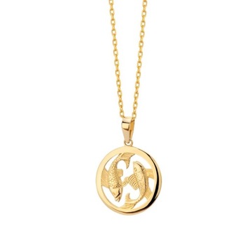 Zawieszka złota znak zodiaku Ryby pr. 333 Prezent