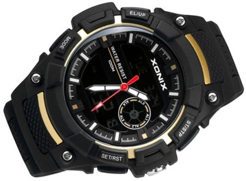 Sportowy Damski Zegarek XONIX Dual-Time Multiczas