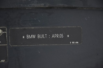 KAPOTA KRYT MOTORU BMW 3 E90 E91