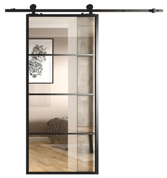 Drzwi Szklane Przesuwne System Loft 65 Float 4