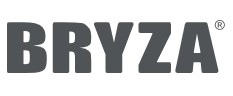 BRYZA PVC OBEJMA RURY SPUSTOWEJ fi 90 BRĄZ
