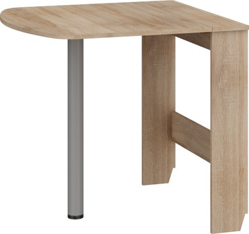 Stolik rozkładany HOMI MINI 6 dąb sonoma 17-81 cm