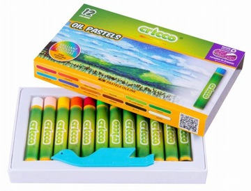PASTELE OLEJNE CRICCO 12 kolorów