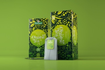 STASSEN Organic Green Tea - Цейлонский органический зеленый чай - 25 ПАКЕТОВ