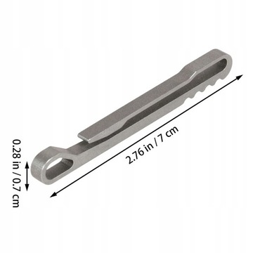 Брелок Edc с зажимом для ремня, брелок 2 шт.