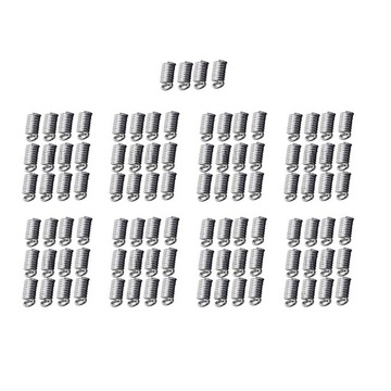 100 sztuk DIY biżuteria przewód sprężynowy zaślepka zapięcie tworzenia biżu