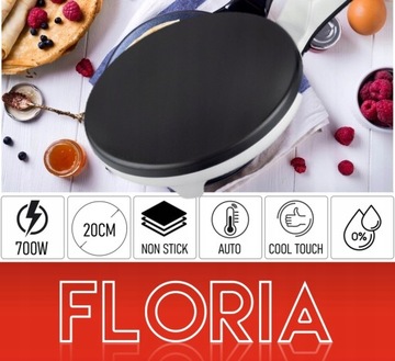 ЭЛЕКТРИЧЕСКАЯ КРАНОВАЯ МАШИНА FLORIA БЕЛАЯ 20СМ 700ВТ