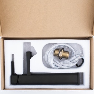 BATERIA DO UMYWALKI NABLATOWEJ CZARNA KASKADA LOFT SETO 36