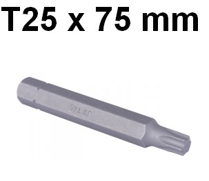 Bit 10mm TORX T25 x 75mm D175T25 Jonnesway