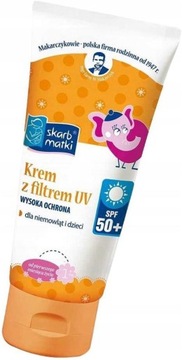 Skarb Matki Krem z Filtrem SPF50+ dla dzieci 75ml