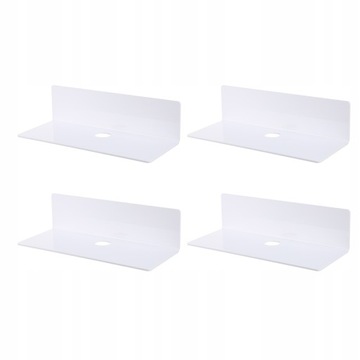 L-Shaped Storage Rack Indoor Household 4 Pcs