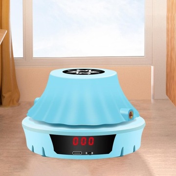 Homegardentool Умная электрическая машина для прыжков со светодиодным дисплеем, регулируемый синий цвет