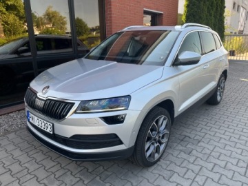 Skoda Karoq Crossover 1.5 TSI ACT 150KM 2019 Skoda Karoq 1.5 benzyna 150 KM automat zarej w PL panorama dach zamia