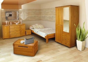 SKRZYNIA DREWNIANA SOSNOWA PRODUCENT MEBLI