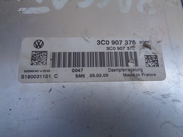 МОДУЛЬ КОНТРОЛЛЕРА ПОДВЕСКИ VW PASSAT CC 3C0907376