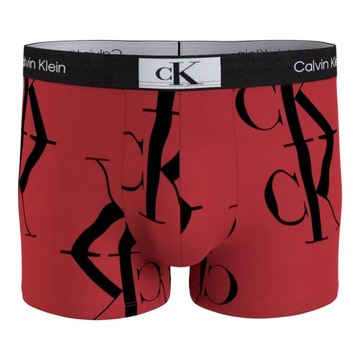 CALVIN KLEIN BOKSERKI MĘSKIE MAJTKI 1P TRUNK CZERWONE r.XL