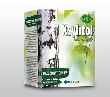 KSYLITOL cukier brzozowy, naturalna słodycz (500g)