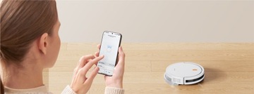 Робот-уборщик Xiaomi Robot Vacuum E5 со шваброй Белый