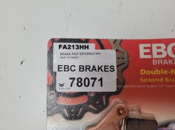EBC BRAKES FA213HH ТОРМОЗНЫЕ КОЛОДКИ APRILIA BMW HONDA DUCATI