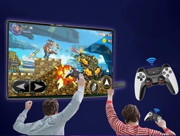 БЕСПРОВОДНАЯ ИГРОВАЯ ПРИСТАВКА ДЛЯ ТЕЛЕВИЗОРА В Стиле Ретро 4K ИГРОВАЯ КОНСОЛЬ + 2 ПАНЕЛЬ + 30 000 ИГР