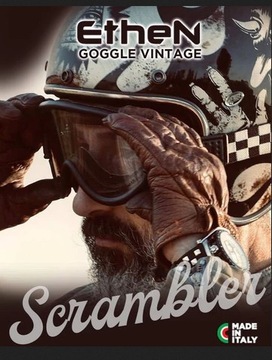 ВИНТАЖНЫЕ МОТОЦИКЛОВЫЕ ОЧКИ ETHEN SCRAMBLER ДЛЯ ЭНДУРО