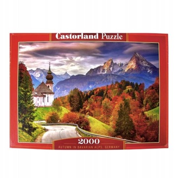 PUZZLE 2000 Autumn in Bavarian Alps Castor