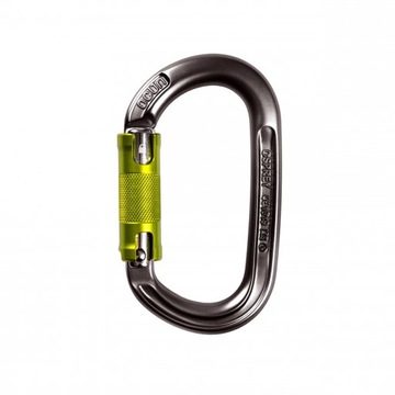 Karabinek aluminiowy twist lock Ocun Osprey owalny
