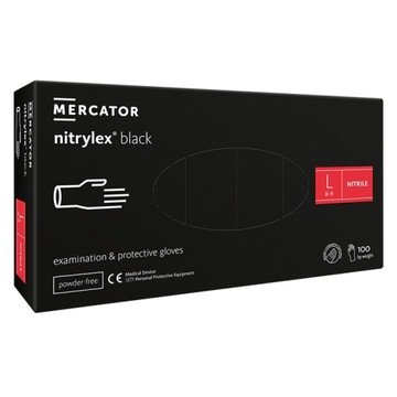MERCATOR NITRYLEX Rękawiczki nitrylowe 100szt. L