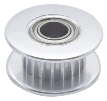 KOŁO SWOBODNE ZĘBATE GT2 6mm WAŁEK 5mm ZĘBY - 20T