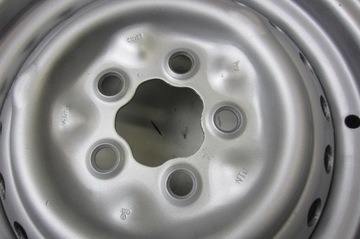 4× DISK OCELOVÝ ALCAR STAHLRAD PEUGEOT 206 5.5" X 14" 4X108 ET 24