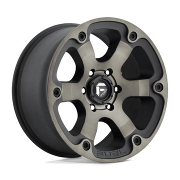 Fuel 1PC D564 BEAST 20x9 8x165.1 ET1 MATTE BLACK DOUBLE DARK TINT