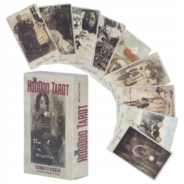 ZESTAW KLASYCZNYCH 78 KART TAROTA-TAROT HOODOO